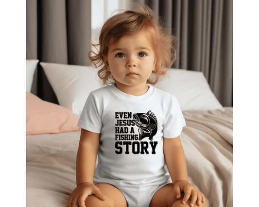 Even Jesus had a fishing story Onesie