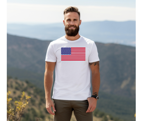 American flag tshirt