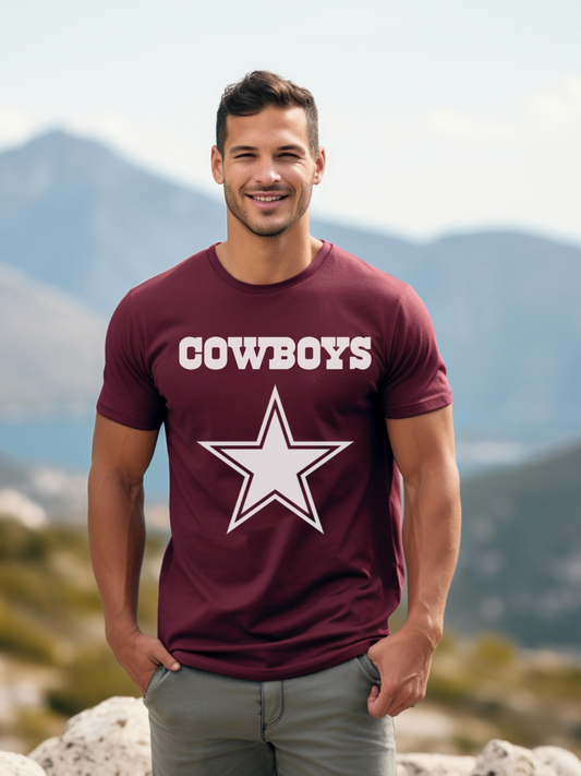 Dallas Cowboys with star tshirt