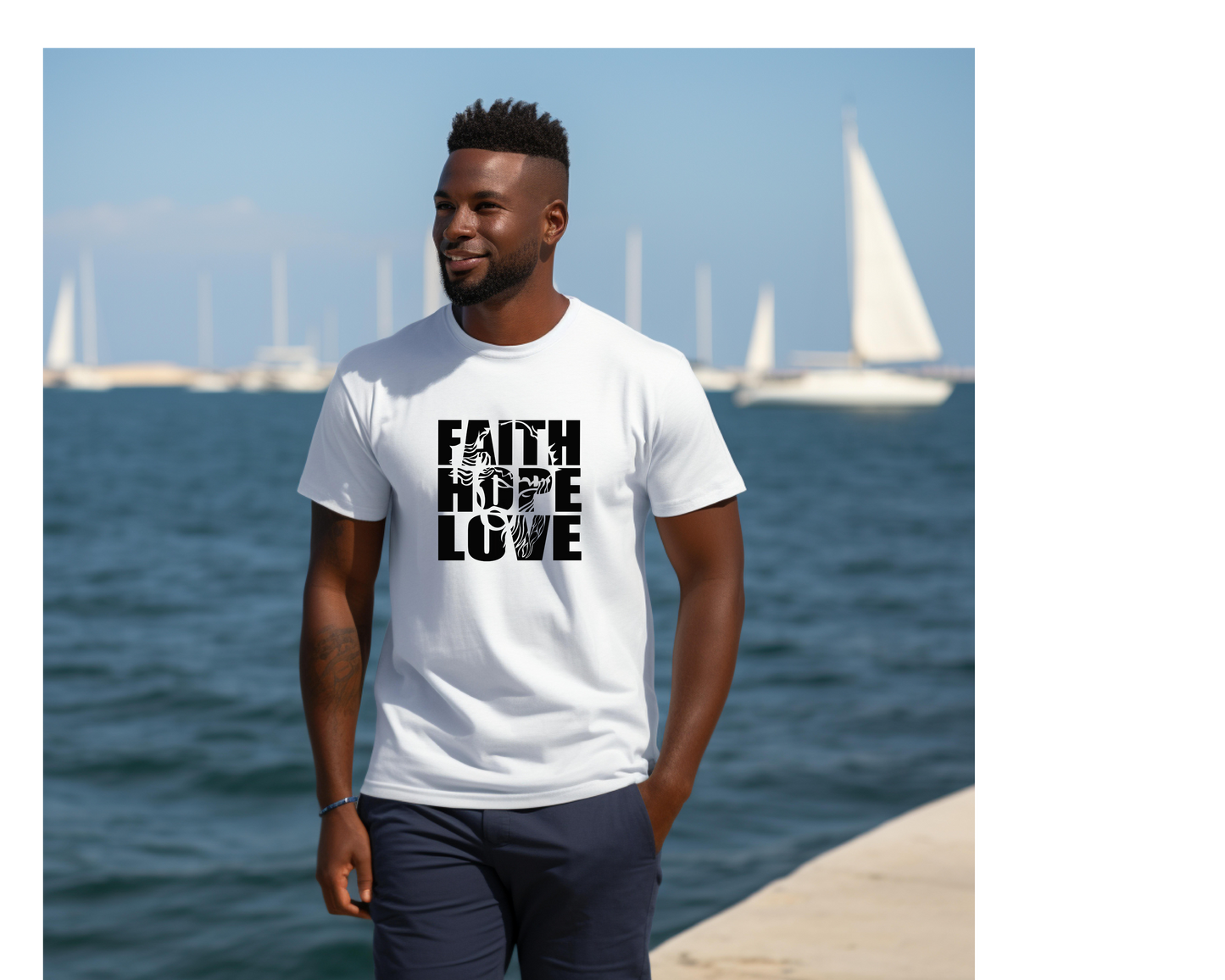 Faith Hope Love tshirt