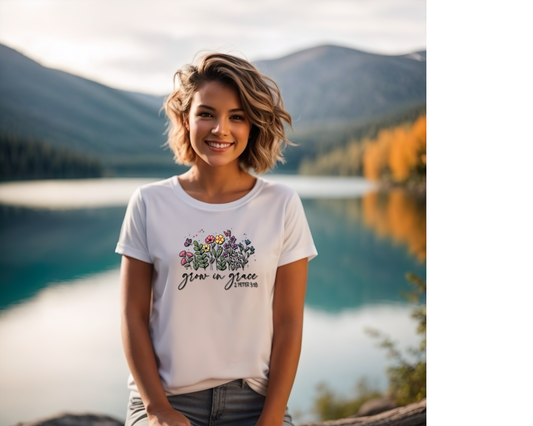 Grow in grace tshirt