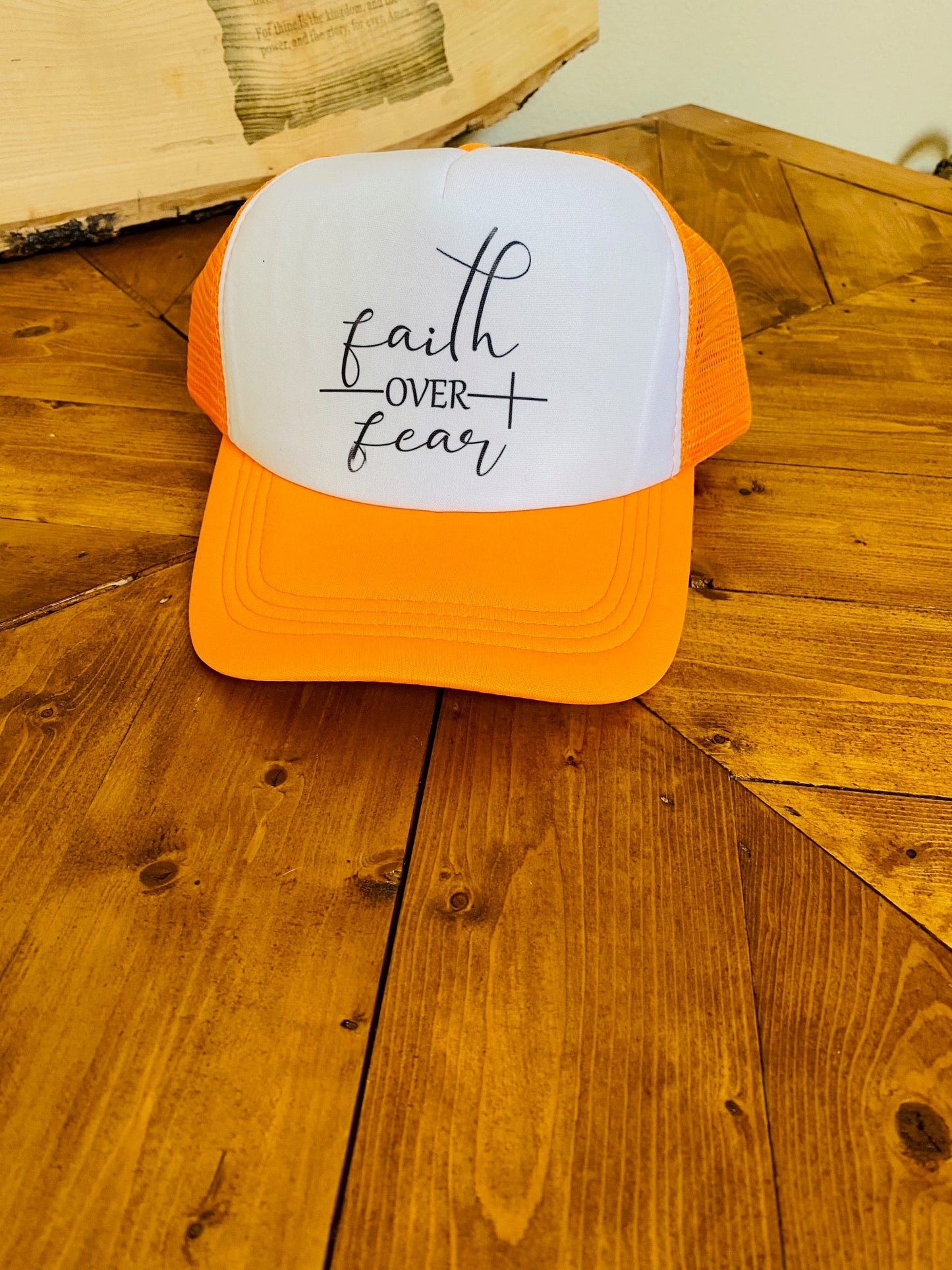 Faith over fear hat