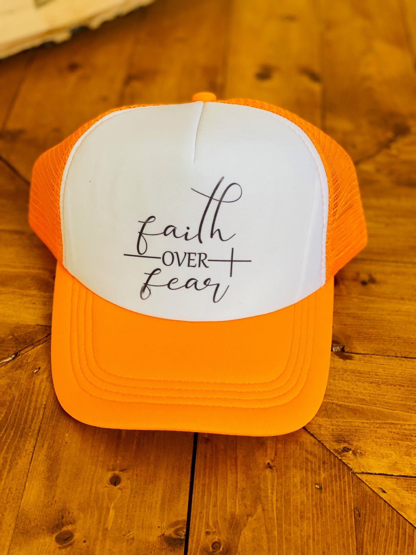 Faith over fear hat