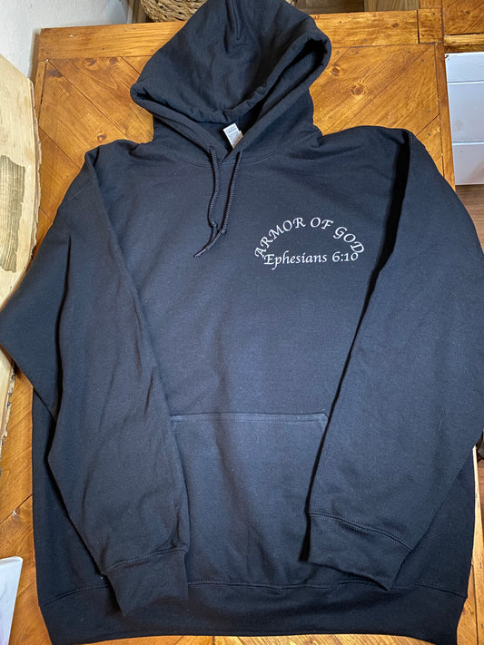 Armor of God  Ephesians 6:10 hoodie