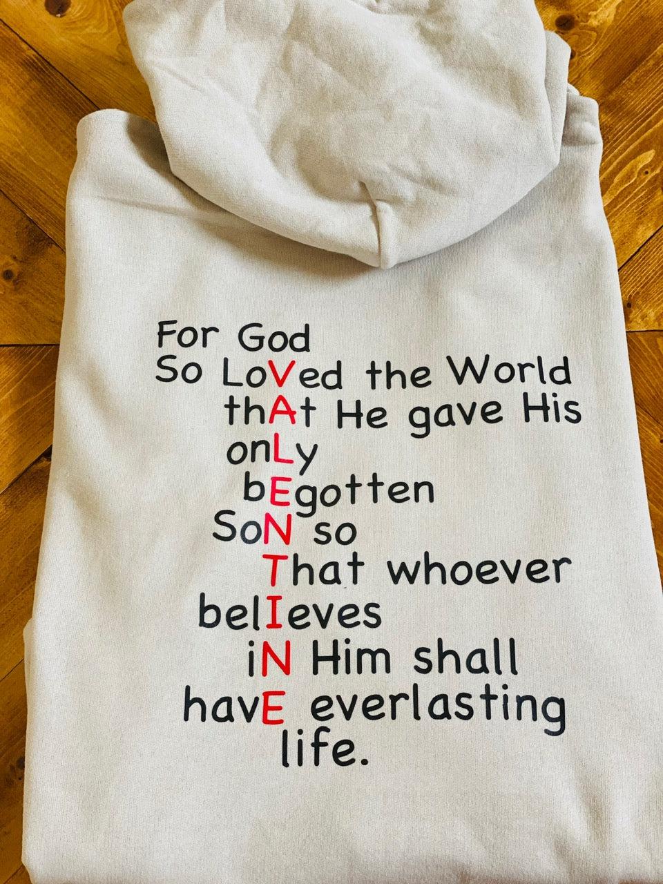 Loved John 3:16 hoodie