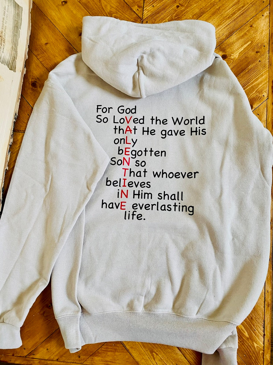 Loved John 3:16 hoodie