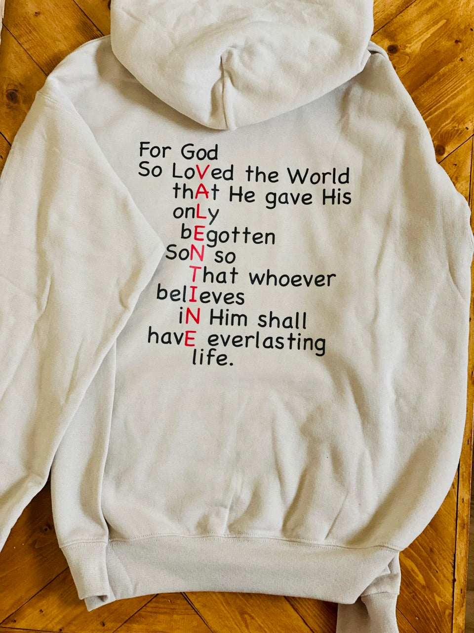 Loved John 3:16 hoodie