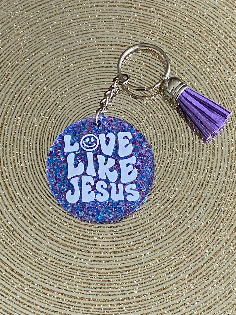 Love like Jesus Keychain