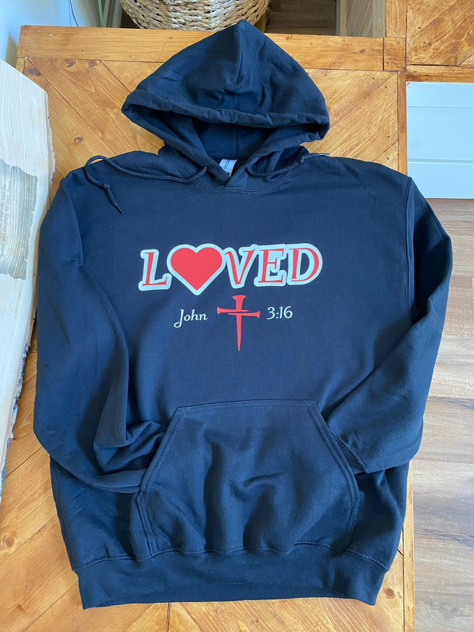 Loved John 3:16 hoodie