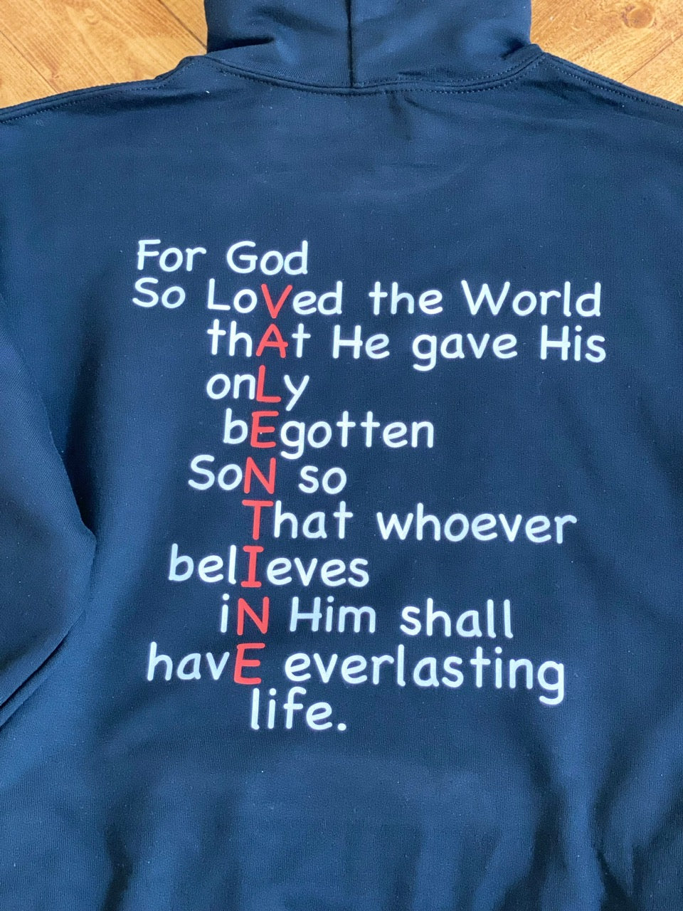 Loved John 3:16 hoodie