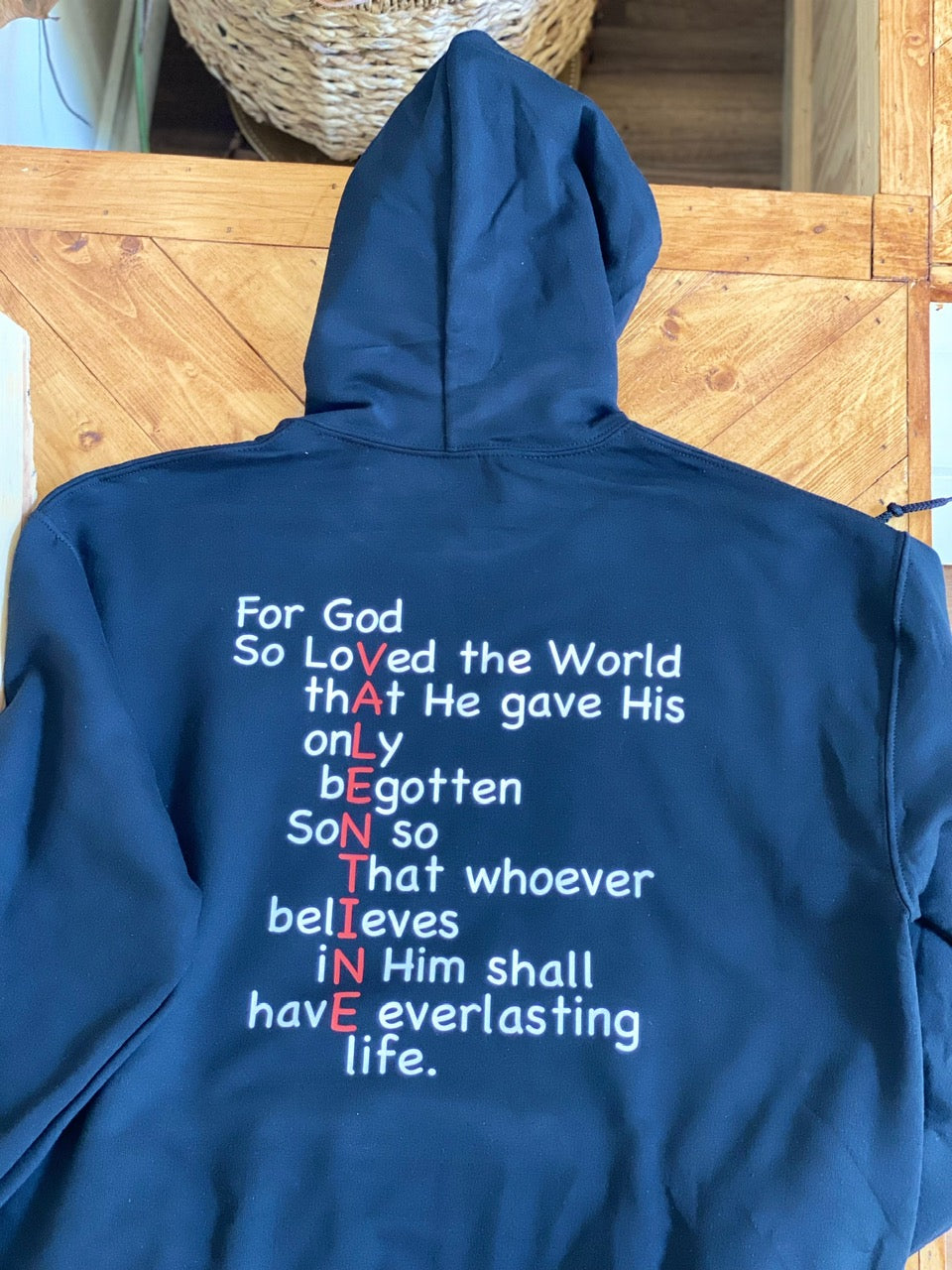 Loved John 3:16 hoodie