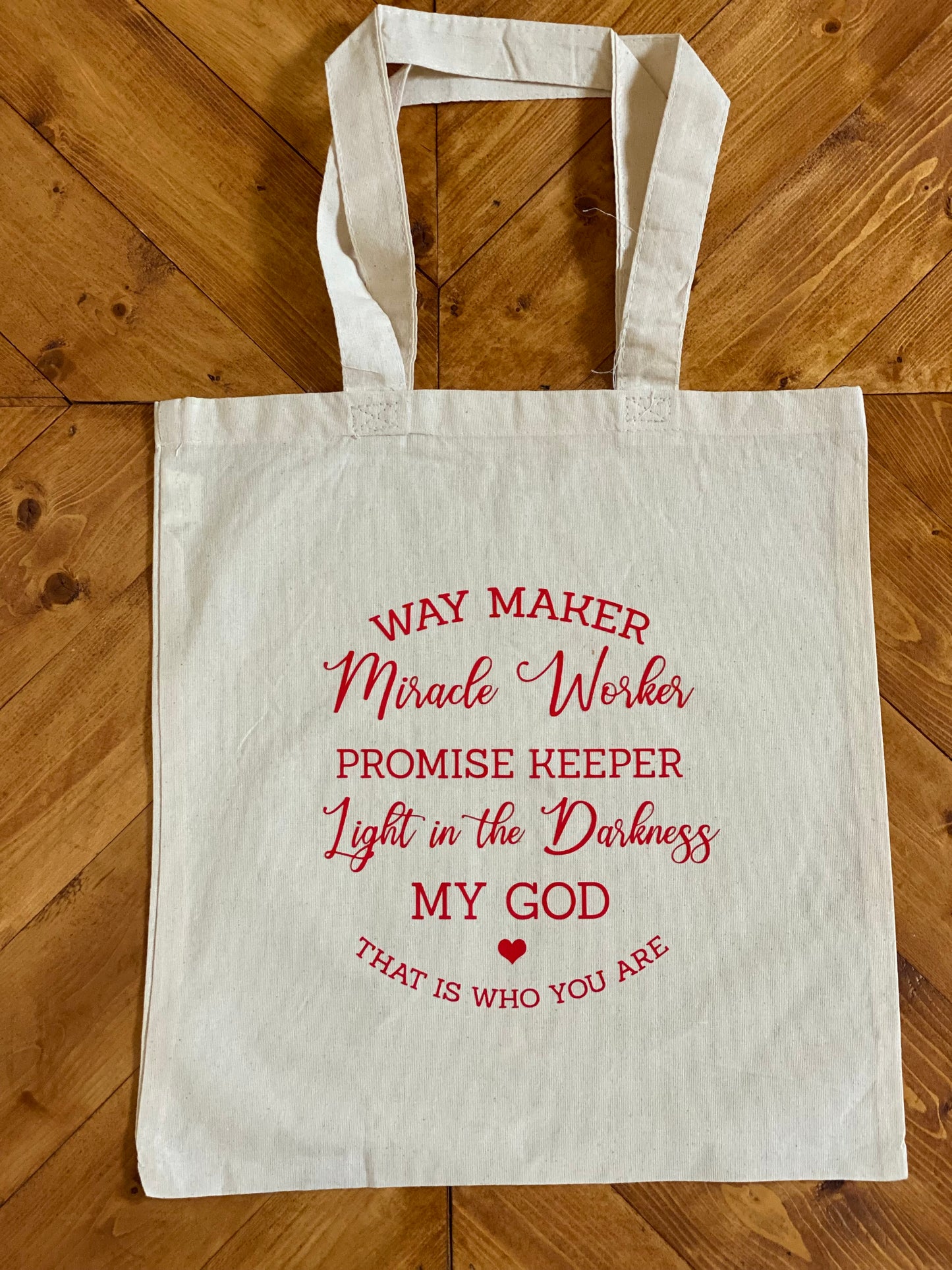 Waymaker, Miracle Worker , Promise Keeper, Light in the Darkness My God that is who you are Tote bags