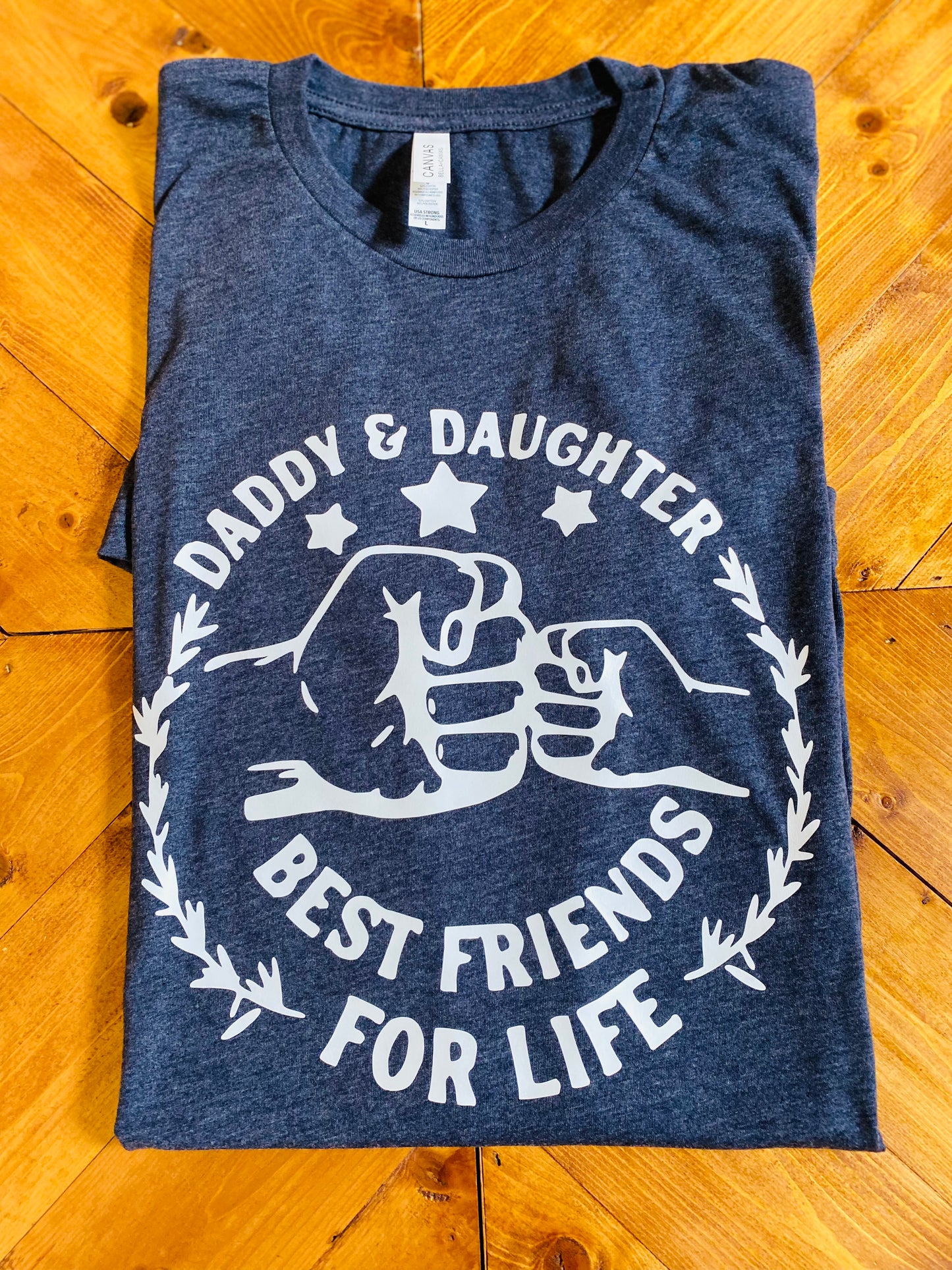 Daddy & Daughter best friends for life tshirt