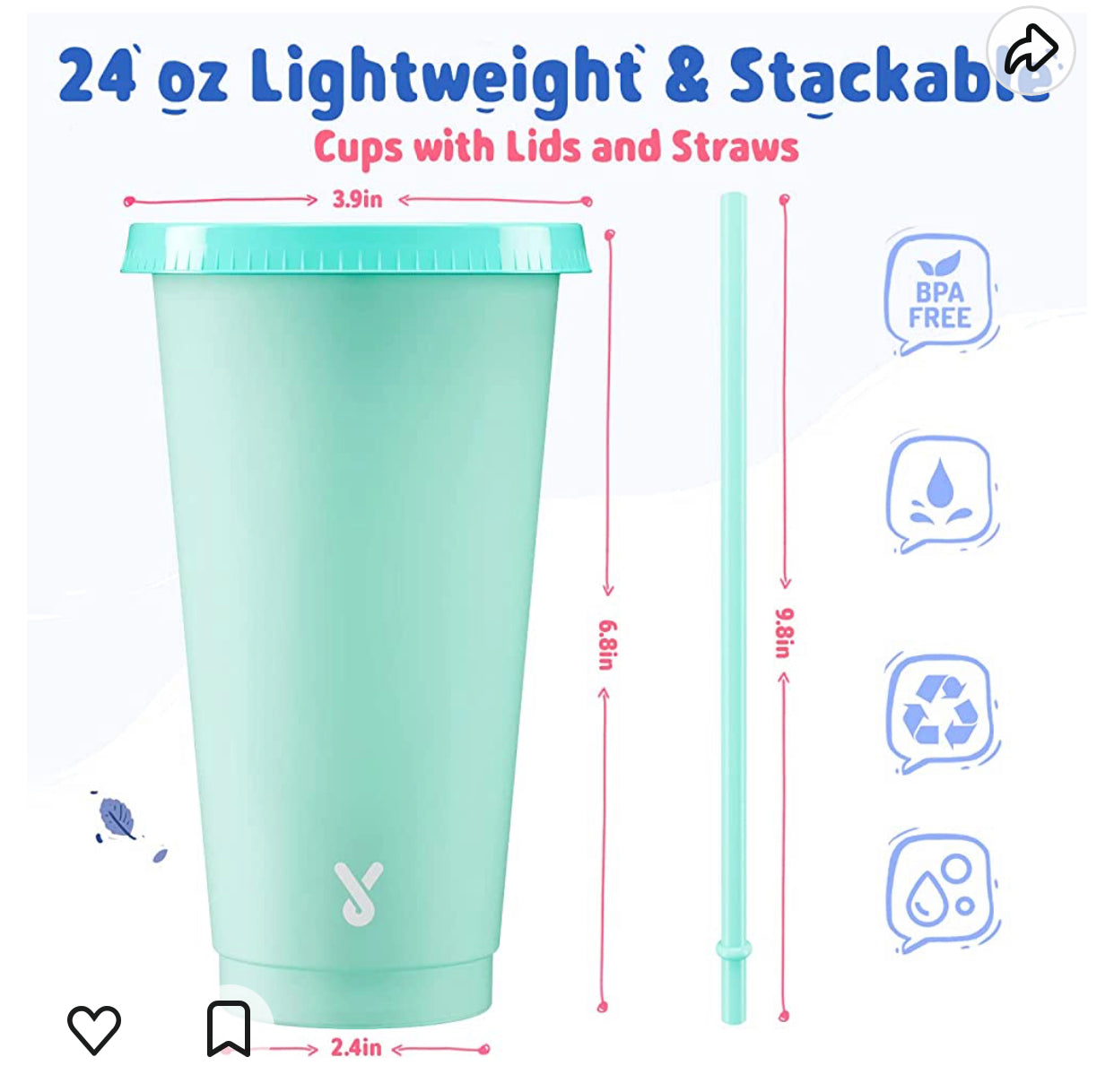 Bestie color changing cup