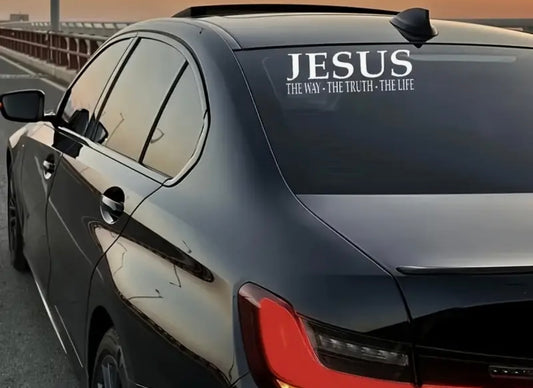 Jesus Road Truth Life Christian Car Vinyl Sticker