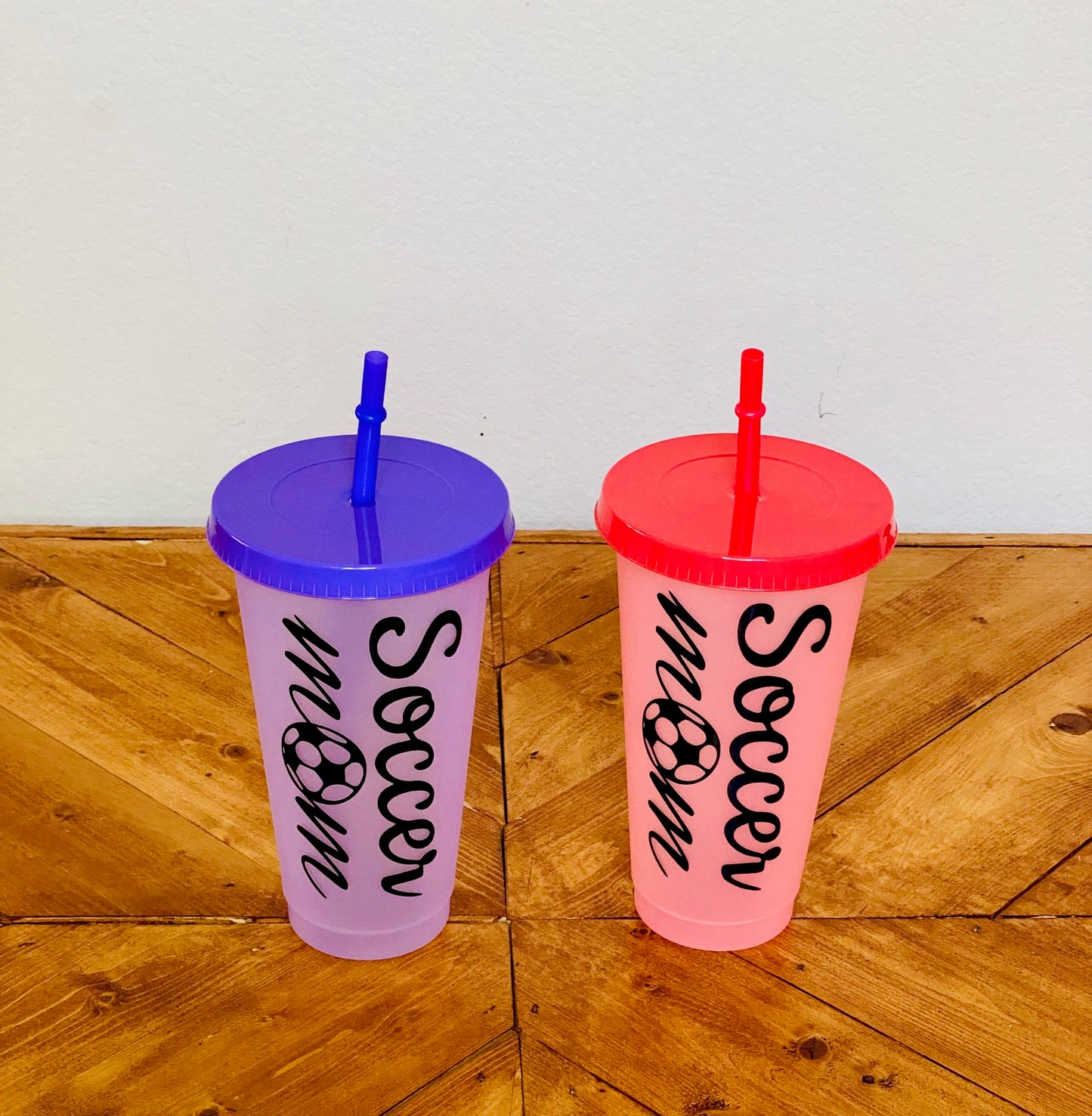 Soccer Mom color changing cup