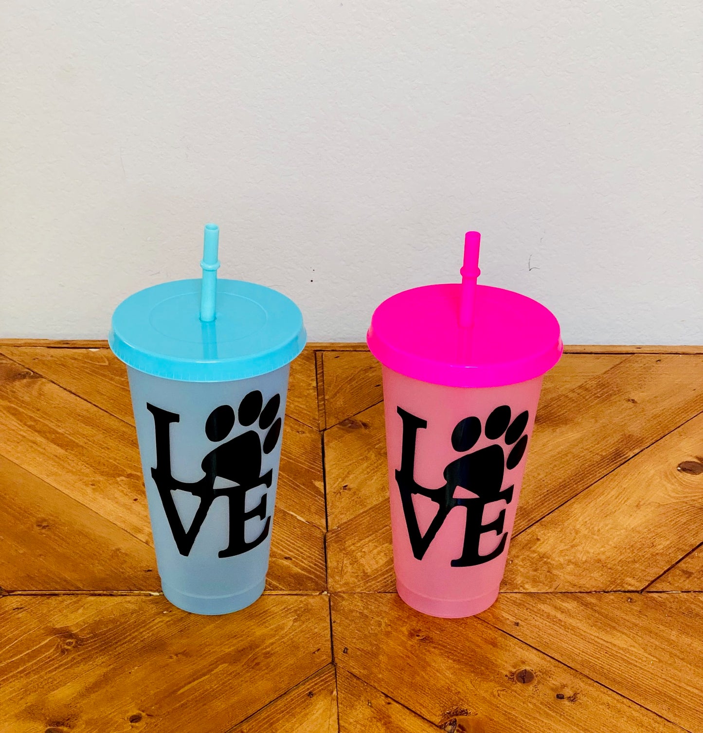 Dog lover color changing cup