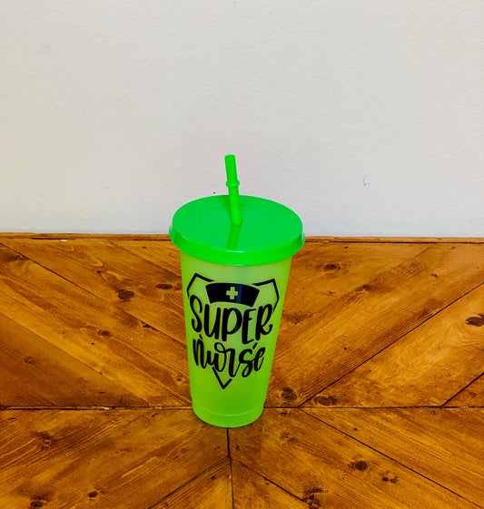 Super Nurse color changing cup