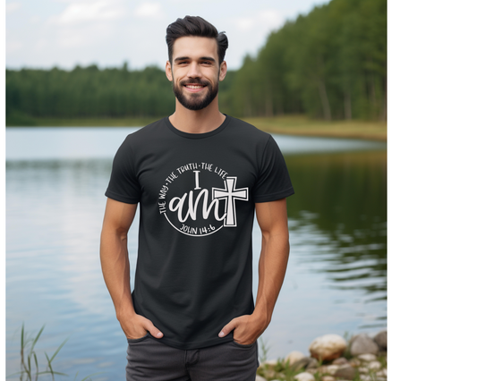 I am the way, the truth, the life John 14:6 tshirt