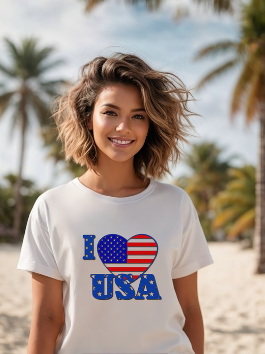 I love USA tshirt