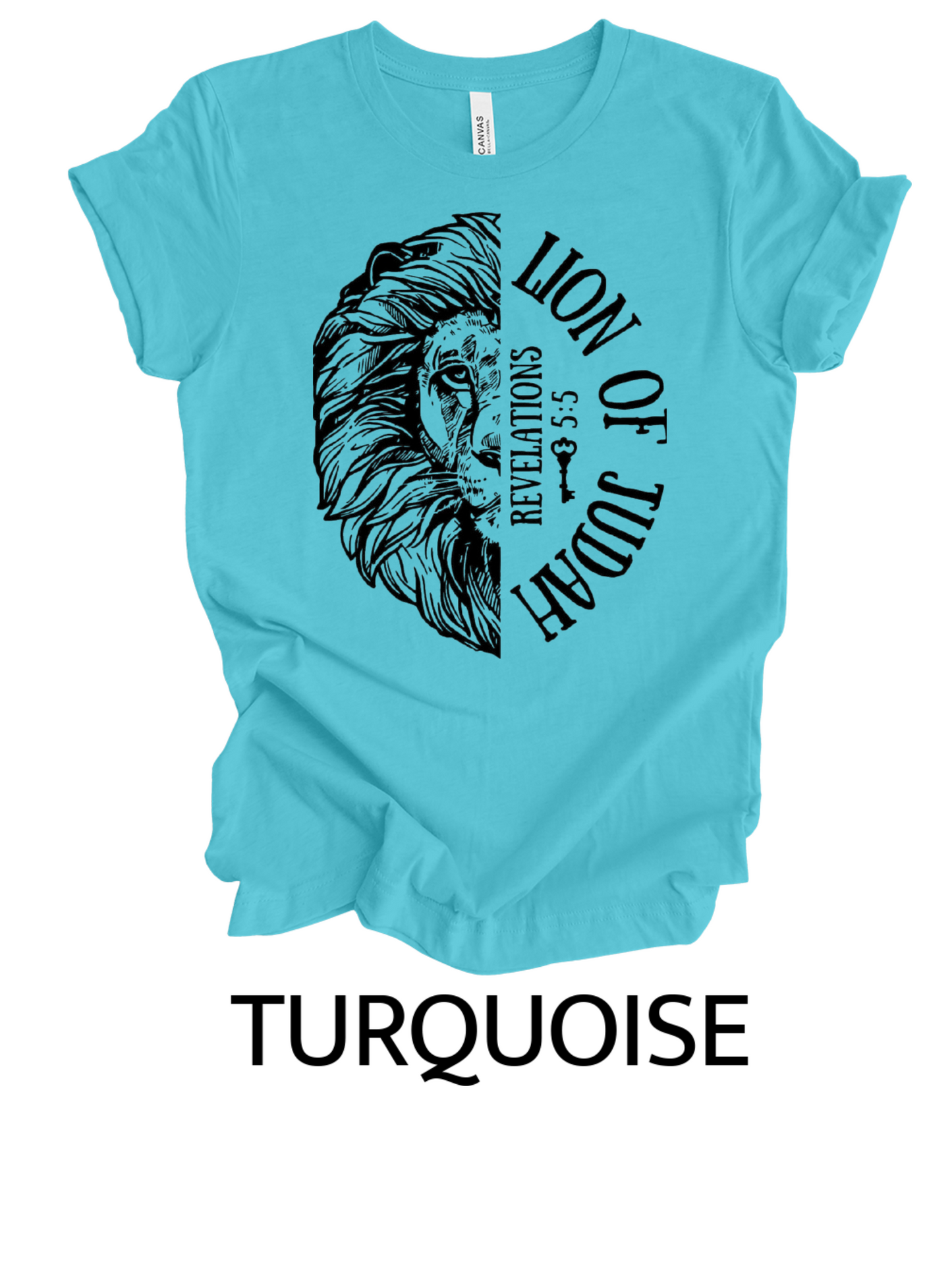 Lion of Judah Revelations 5:5 tshirt