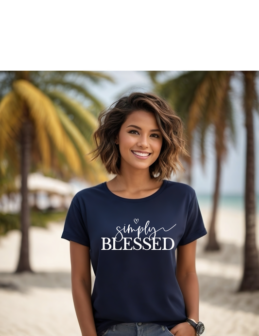 Simply Blessed tshirt