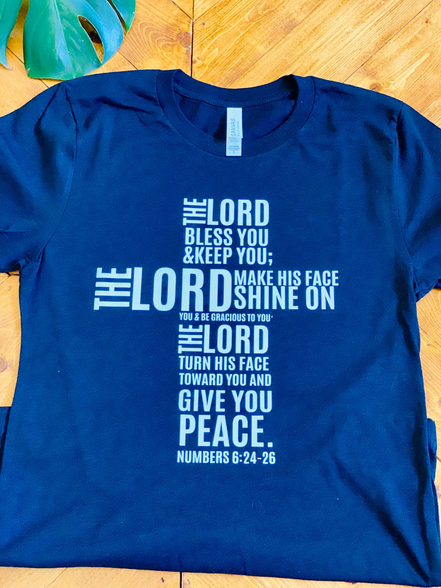 The Lord bless you & Keep you, make his face shine on you & be gracious to you Numbers 6:24-26 tshirt